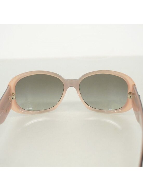 Chanel Sunglasses Camellia Acetate Black Pink Silver Eyewear